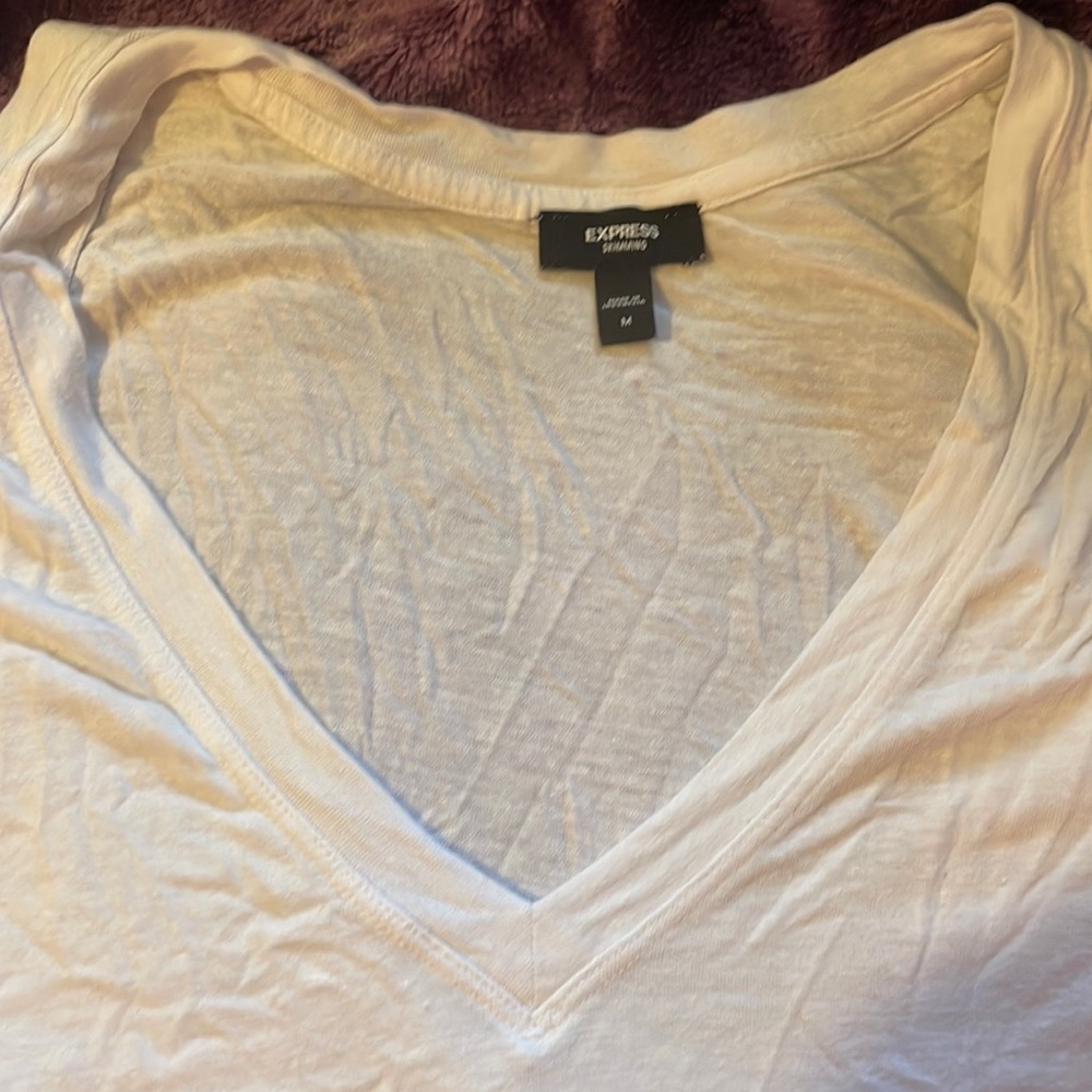 White tank top from express
